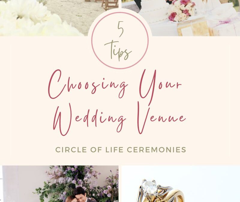 Choosing A Wedding Venue